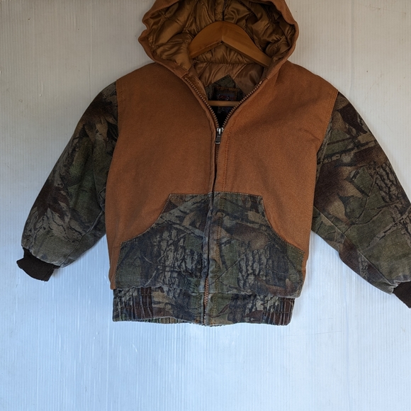 outdoor habitat Jackets & Coats Outdoor Habitat Boys Brown And Camo